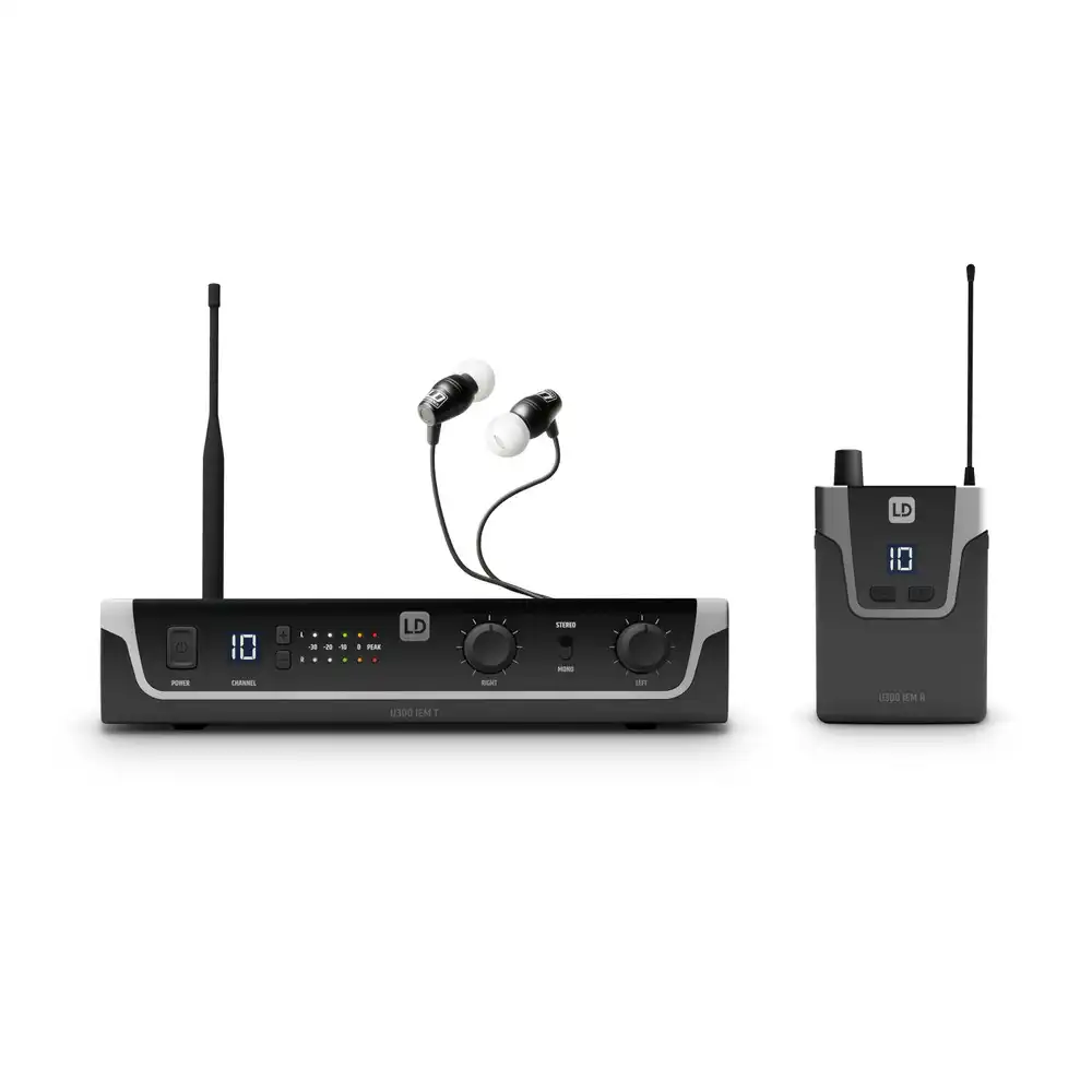 LD-Systems U-308-IEM HP In-Ear-Monitoring Set